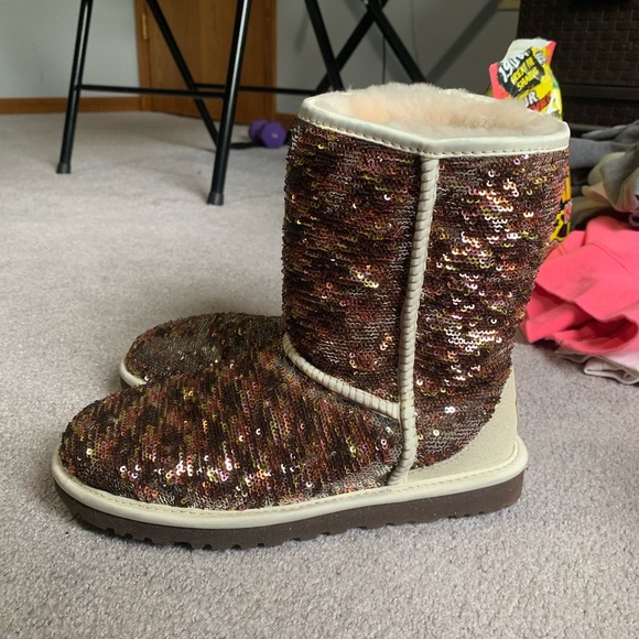 silver ugg boots women's shoes